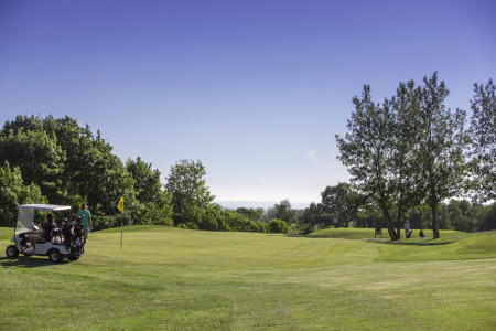 Golfbil på Åkargårdens golfklubb