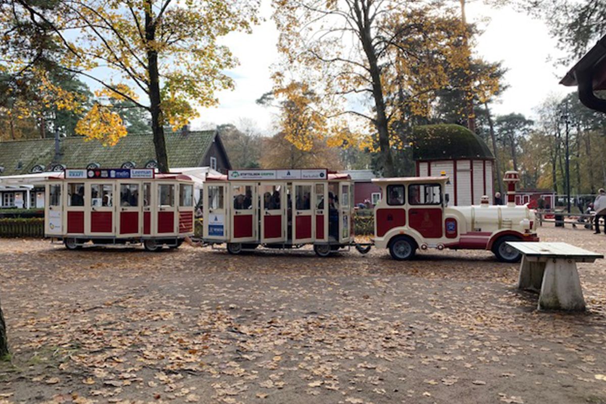 Pyttertåget i Hembygdsparken Ängelholm